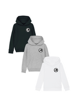 Lade das Bild in den Galerie-Viewer, Kids Hoodie Unisex TTC Schwarz-Weiss Velbert