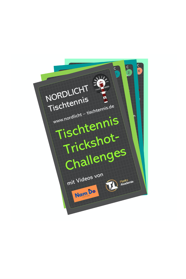 Tischtennis Trickshot-Challenges